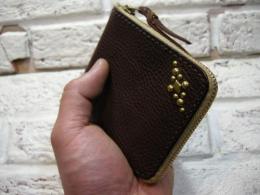 【手縫い】 Small Zip wallet